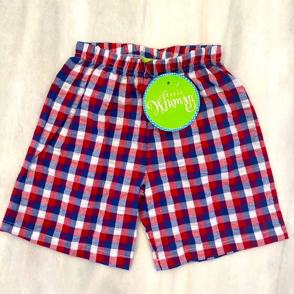 Classic Whimsy NWT size 6 plaid shorts